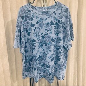 Old Navy Blue Boxy Short Sleeve‎ T-Shirt